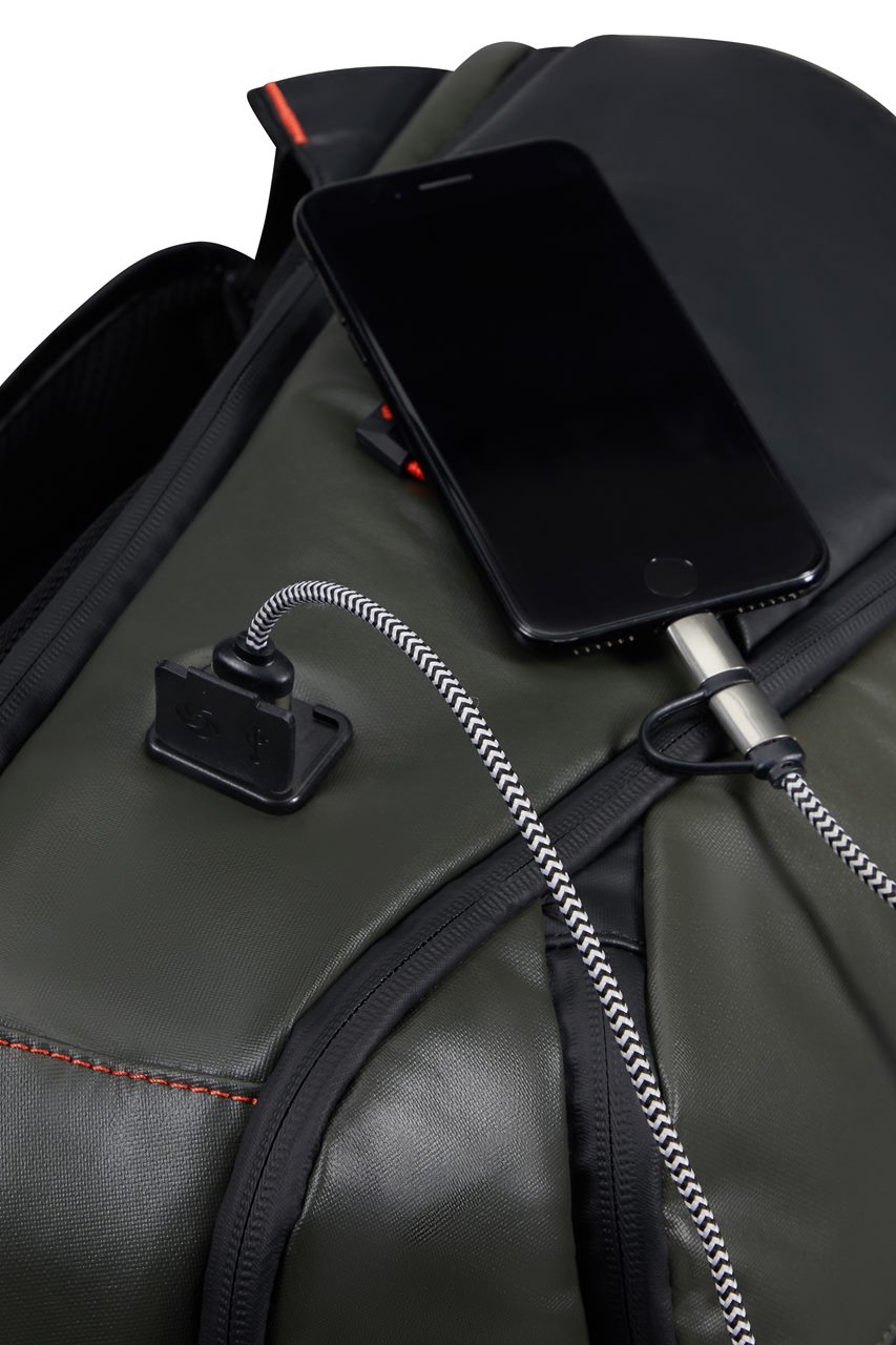 RUCSAC LAPTOP M CLIMBING IVY 14 USB GRI