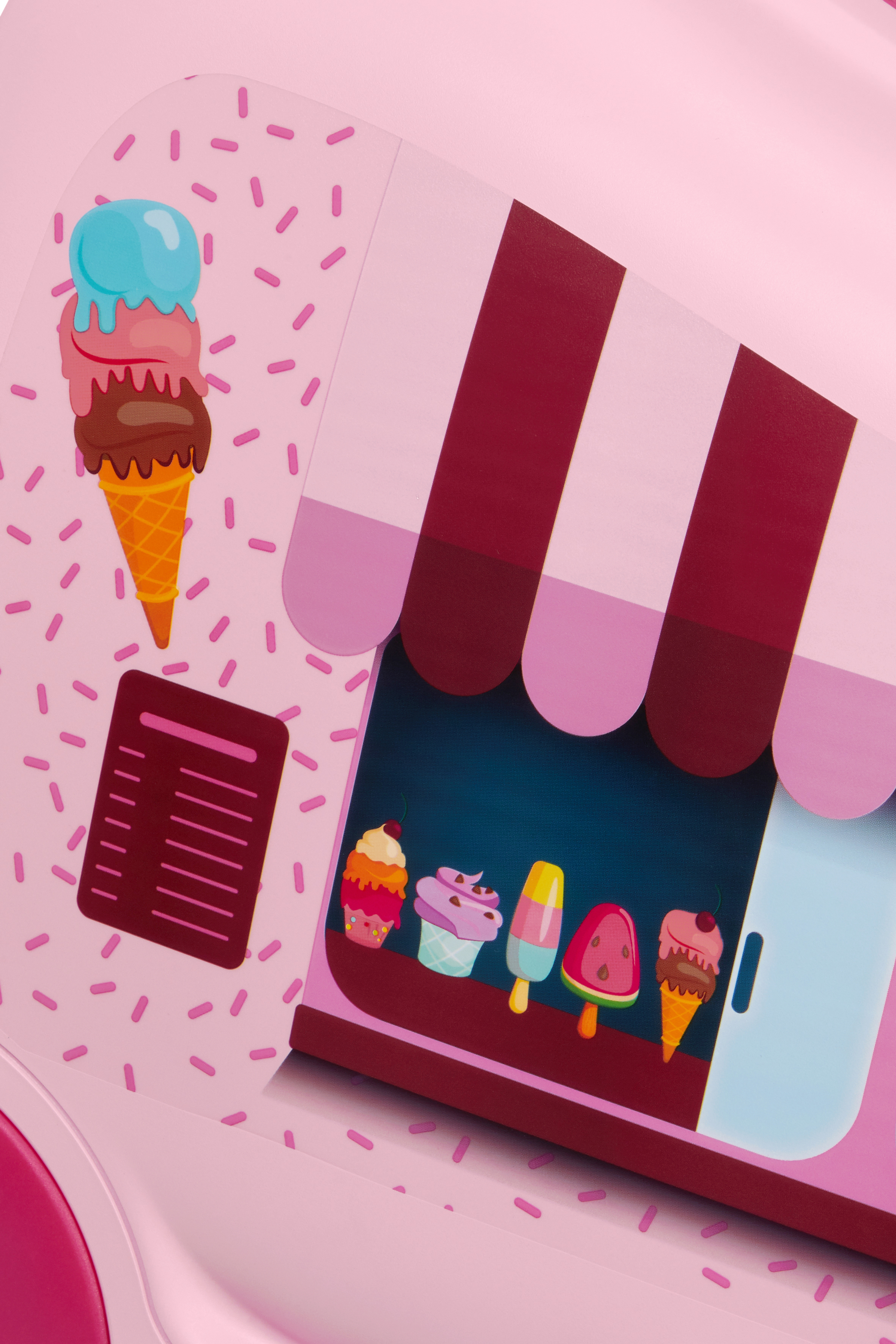 DREAM2GO-001 VALIZA COPII  PRINT MASINA INGHETATA 90