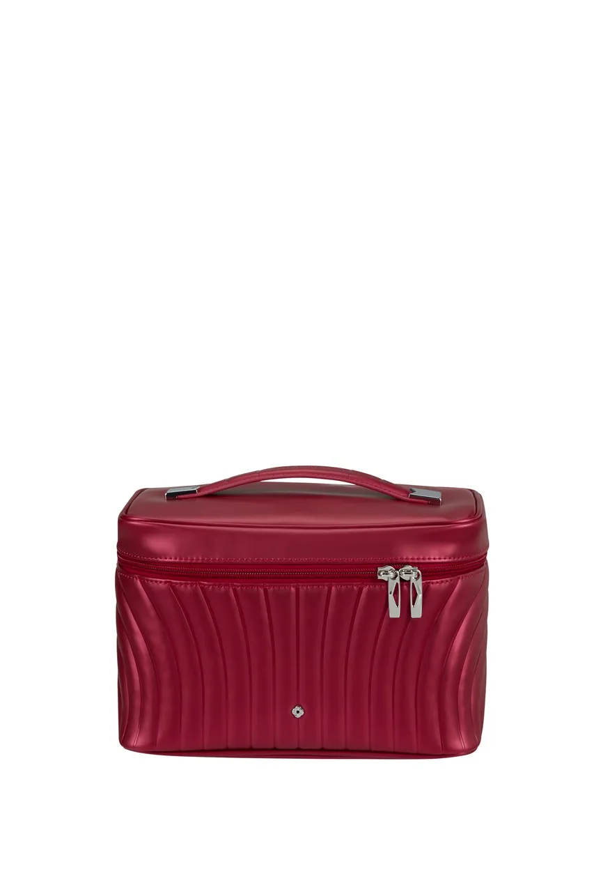 C-LITE TOILET KIT - BEAUTY CASE - CHILI ROSU