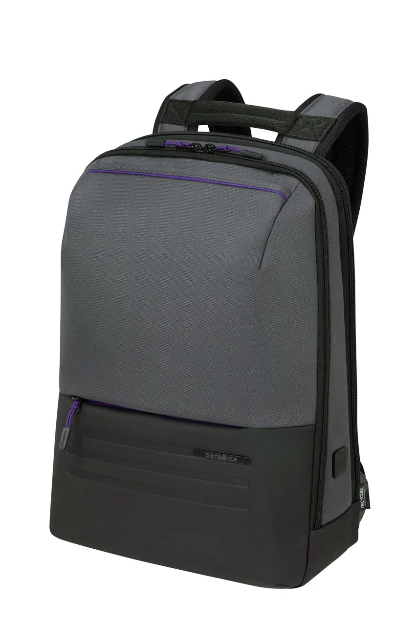 STACKD BIZ-LAPTOP BACKPACK 15.6 INCH GRI INCHIS 08