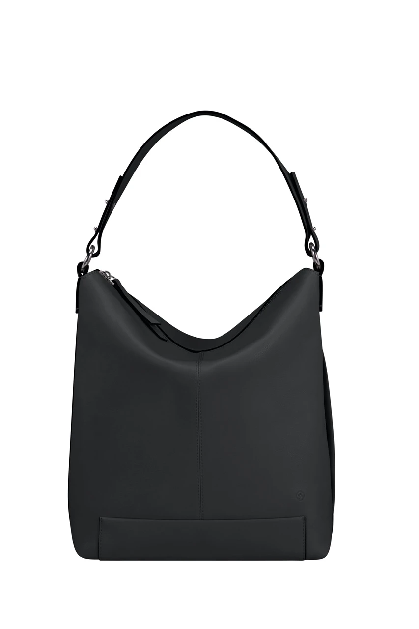 CANDYCE - HOBO BAG M - NEGRU