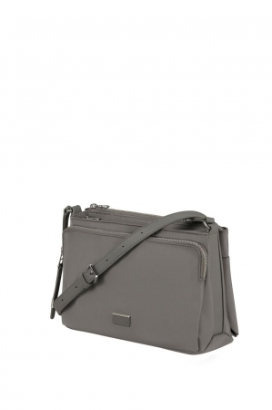 Be-her - H. Shoulder Bag M 3 Comp - Greu De Fier