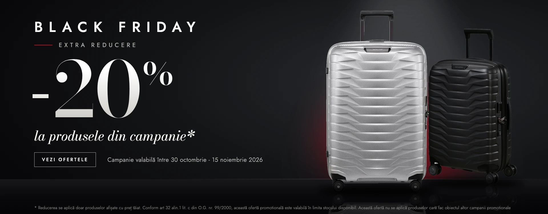 Black Friday - extra reducere 20% la produsele din campanie