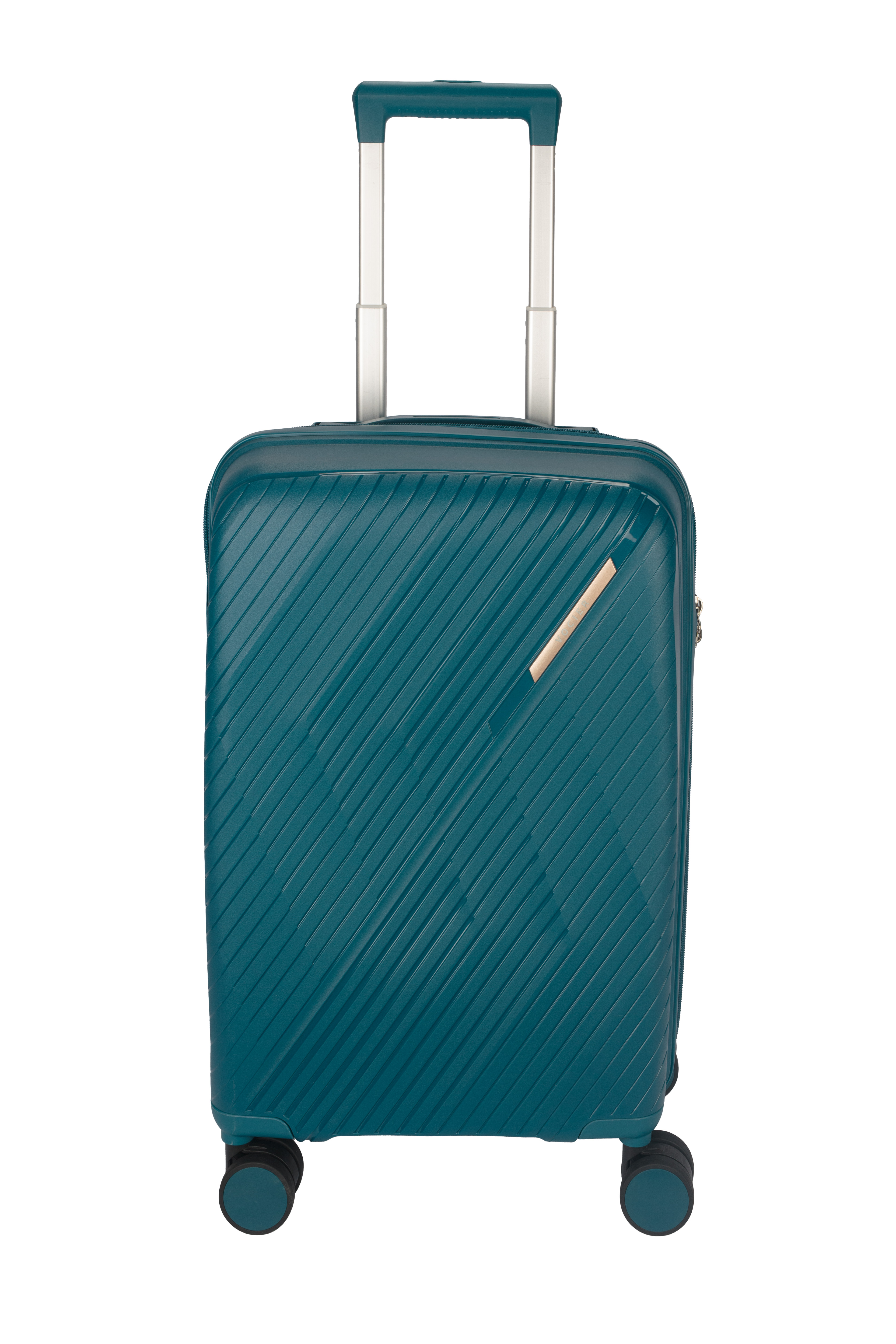 Troler De Cabina Vocier Model Z Range Albastru 55cm Spinner Tsa